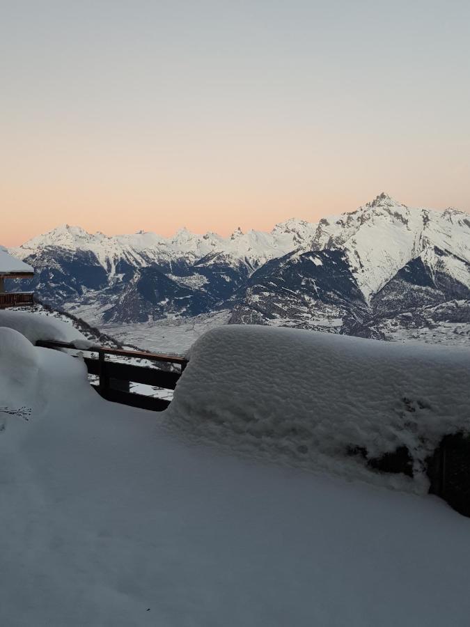 Studios Bellevue 1 Et 2, Ski Lift 150M Veysonnaz Bagian luar foto