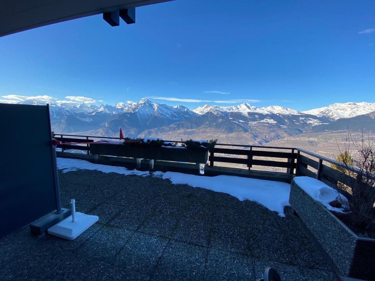 Studios Bellevue 1 Et 2, Ski Lift 150M Veysonnaz Bagian luar foto