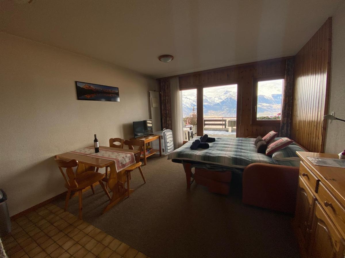 Studios Bellevue 1 Et 2, Ski Lift 150M Veysonnaz Bagian luar foto
